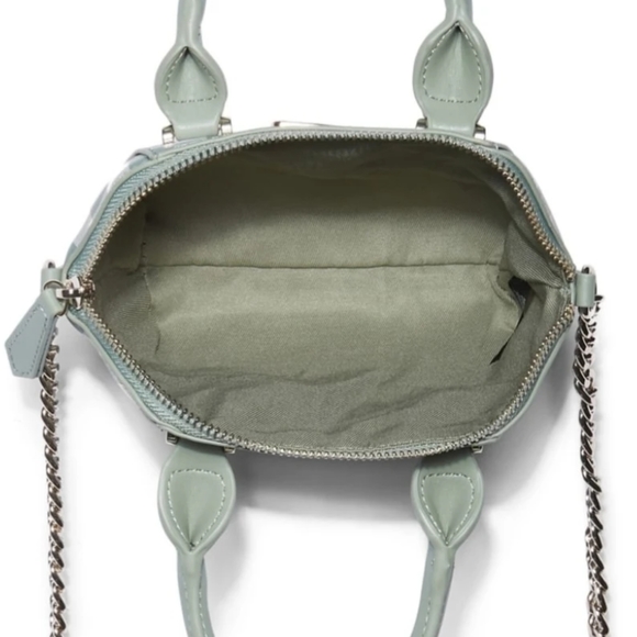 NEW MINT GREEN PLAID GUESS MINI PURSE - Picture 4 of 4